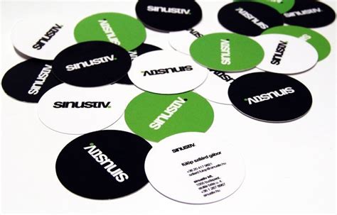 24pt Round Business Cards - Slim Image