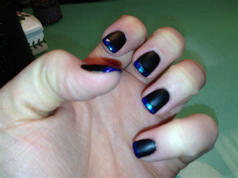 Matte black | Nail polish, Nails, Polish