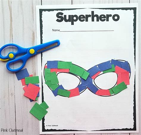 Superhero Activities - Fine Motor and Gross Motor Planning Ideas - Pink ...