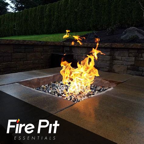 Lava Rock Fire Pit Table : Perfect for the backyard, patio, deck ...