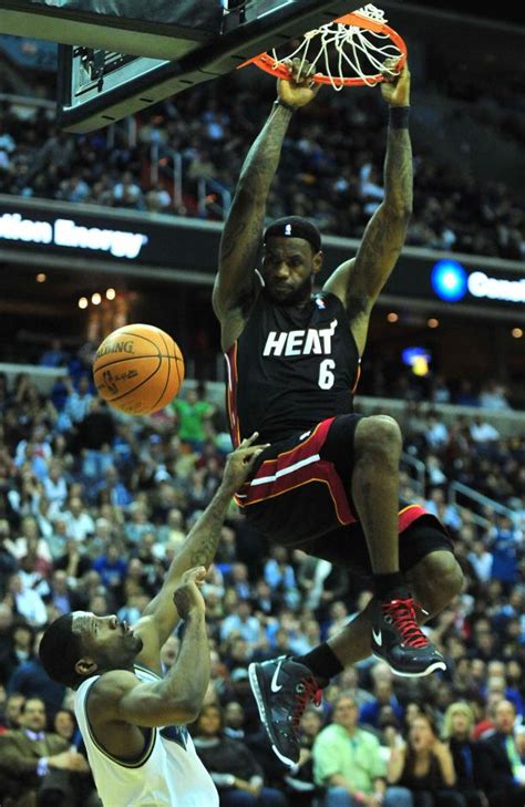 🔥 [50+] LeBron James Heat Wallpapers Dunking | WallpaperSafari