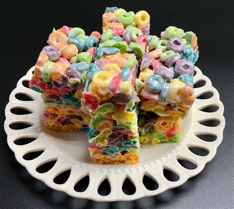 Froot Loops Cereal Marshmallow Treats – In Dianes Kitchen