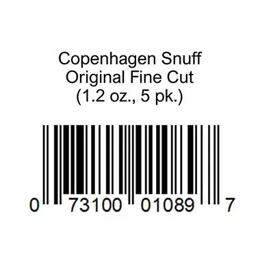 Copenhagen Long Cut Mint (5 can roll) - Sam's Club