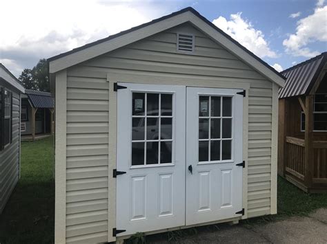 Vinyl 10x12 Utility Shed