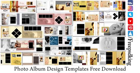 Photo Album Design Templates Free Download - Freepsdking.com