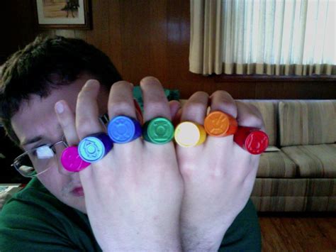 Lantern Corps Rings by Xelku9 on DeviantArt