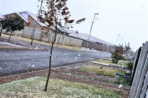 Winter wonderland, it’s snowing in Joburg! | George Herald