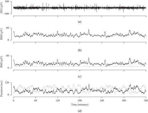 Illustration of the features computed from the EEG signal. (a ...