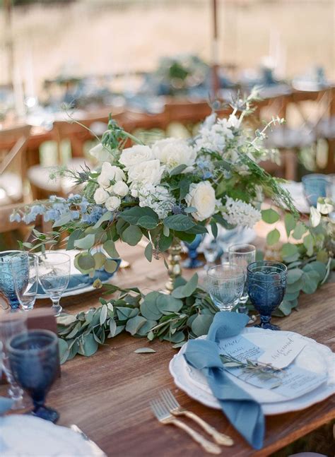 The Prettiest Soft Blue Wedding You've Ever Laid Eyes On | Soft blue wedding, Classic blue ...