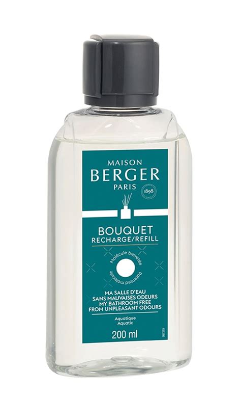 Refill Raumduft Diffuser 200 ml Mein Badezimmer ohne unangenehme Gerüche von Maison Berger