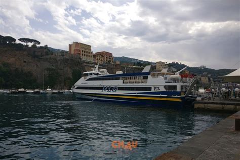 CÓMO IR DE SORRENTO A CAPRI Bien simple y fácil - Chau Chau