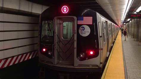 MTA NYC Subway: R160 (Q) Train Recording Announcement via 2nd Avenue ...