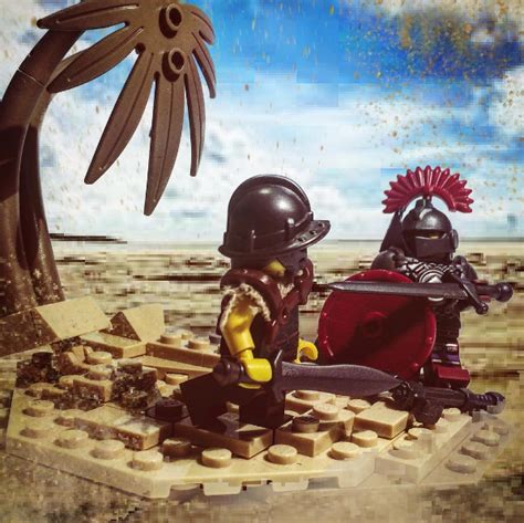 LEGO MOC of the Week - Desert Duel by McKenna And Peter - BrickWarriors