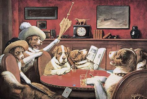 Beloved By All But The Art World – The Dogs Playing Poker Painting by ...