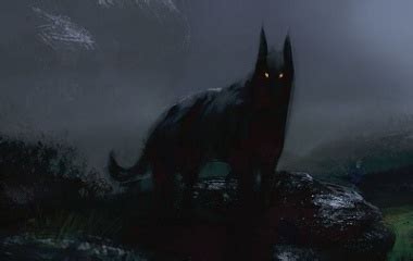 Black Dog - Nocturnal Apparition in Brithch Folklore | Mythology.net