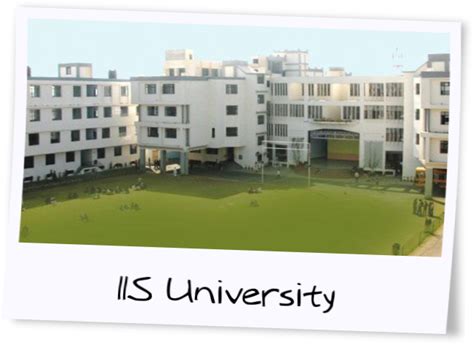 IIS UNIVERSITY JAIPUR