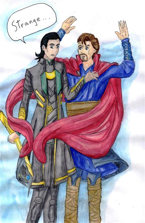 Loki and Doctor Strange by DosadiVH on DeviantArt