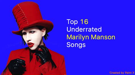 Marilyn Manson rare songs Archives - NSF - Magazine