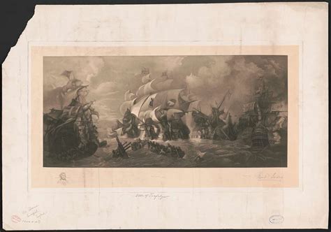 Battle of Trafalgar - Print, Library of Congress collection - PICRYL ...