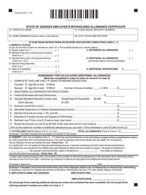 Form G - Fill Out and Sign Printable PDF Template | airSlate SignNow