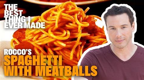 GUILT-FREE Pasta and Meatballs with Rocco DiSpirito | Best Thing I Ever Made - YouTube | Rocco ...