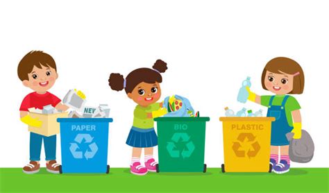 2.500+ Cartoon Of A Recycling Kids Ilustraciones de Stock, gráficos vectoriales libres de ...