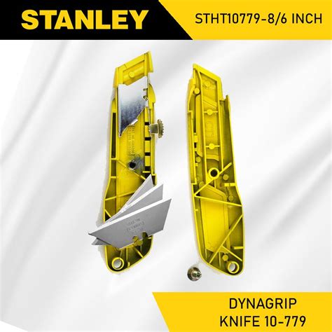 STANLEY STHT10779-8 6 Inch DynaGrip Retractable Utility Cutter Knife