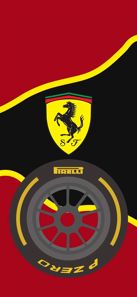 Ferrari F1 IPhone wallpaper logo by kkkkkkkkkkkkoooooooo on DeviantArt