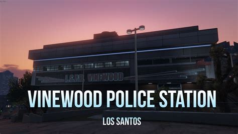 Vinewood Police Station Interior [YMAP/Map Builder] 1.1 – GTA 5 mod