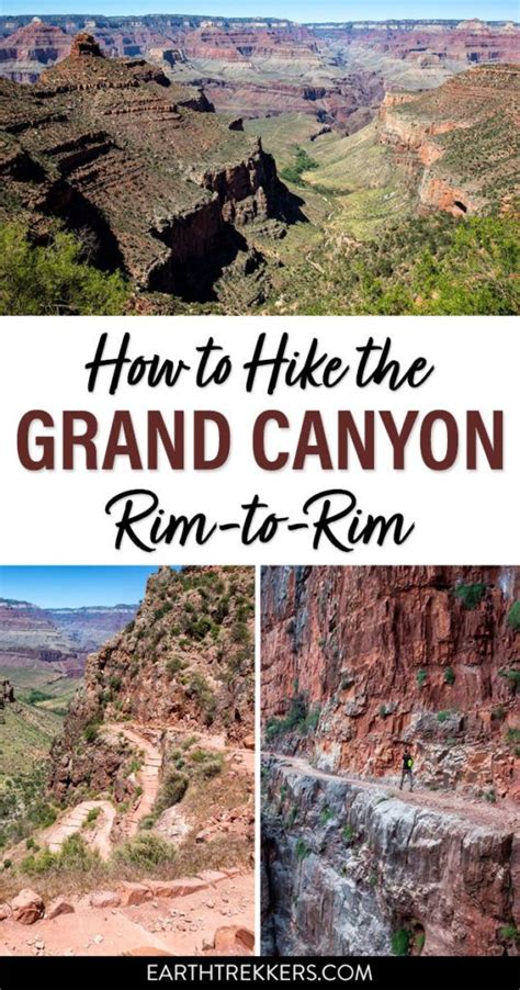 How to Hike the Grand Canyon Rim-to-Rim | Earth Trekkers