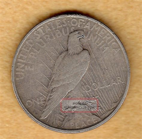 Peace Silver Dollar - 1922 - D