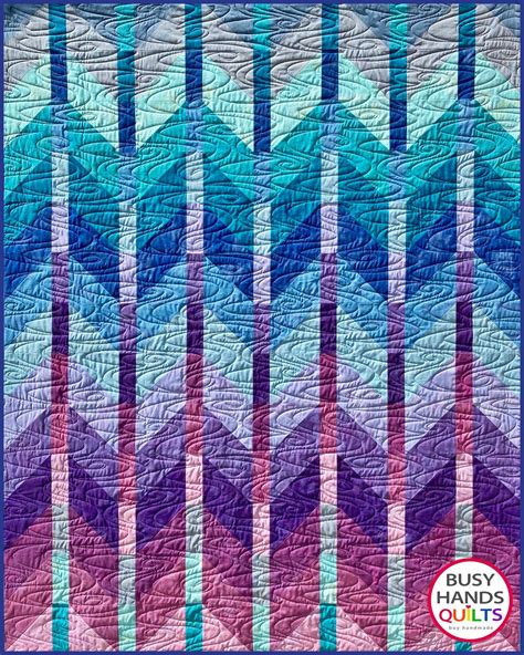 Ombre Mountains Quilt Pattern PDF – Busy Hands Quilts