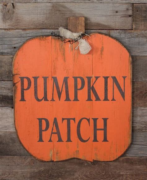 Items similar to Pumpkin Patch - Large Wood Sign - Pumpkin Shape - Farm ...