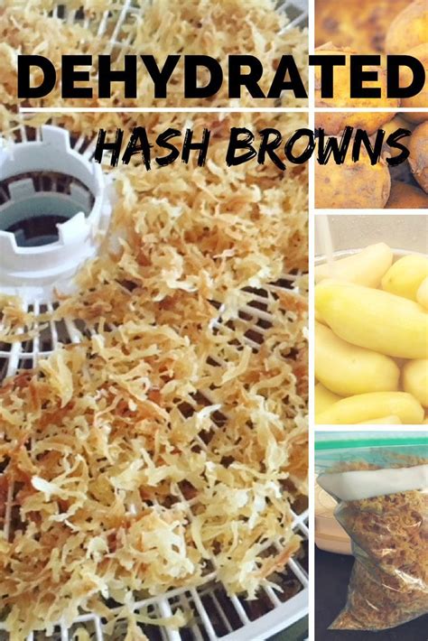 How to Make Dehydrated Hash Brown Potatoes | Self-Sufficiency | Dehydrated vegetables ...