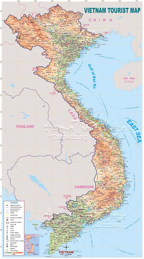 Vietnam Maps | Printable Maps of Vietnam for Download