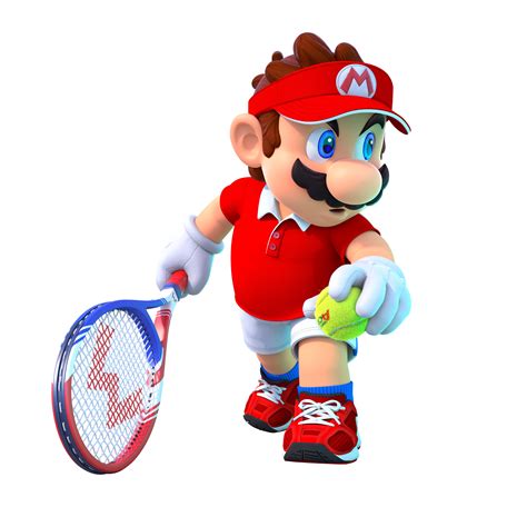 North American Mario Tennis Aces boxart, screenshots, character art