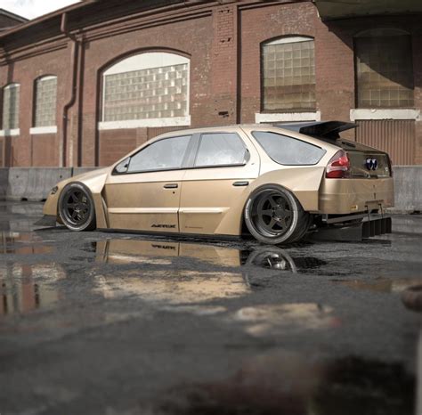 Slammed Widebody Pontiac Aztek Render Is a Young Walter White’s Wet Dream - autoevolution