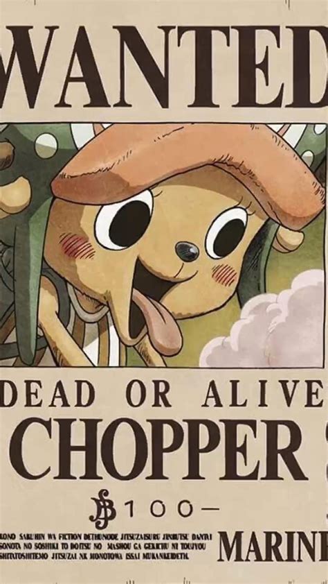 Chopper Wanted Poster Wallpapers - Wallpaper Cave