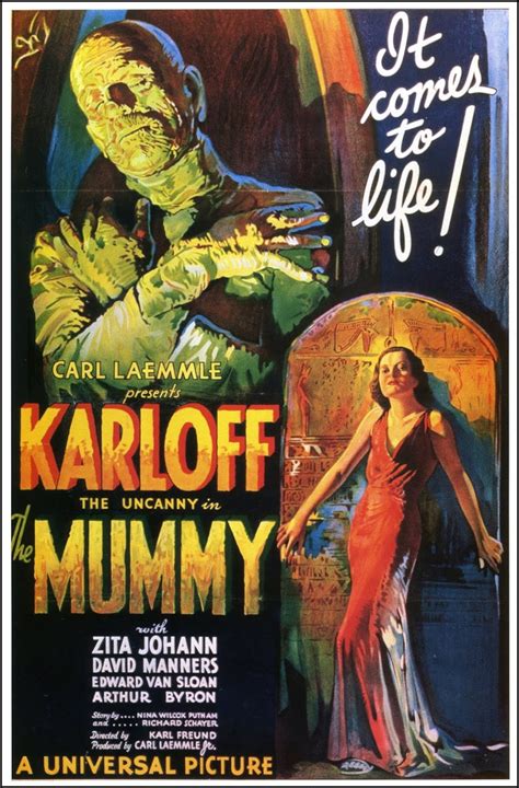 The Mummy Boris Karloff Vintage Movie Poster - Etsy