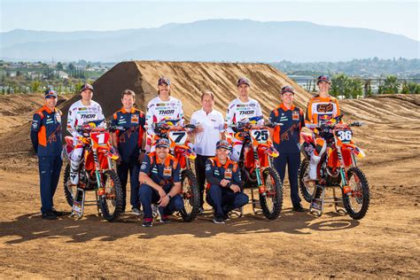 Red Bull KTM Factory Racing Introduces Four-Rider 2022 AMA Supercross ...