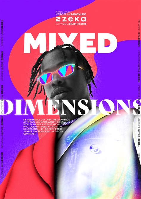 Mixed Dimensions Graphic Design Trends 2023 Poster Design Inspiration ...