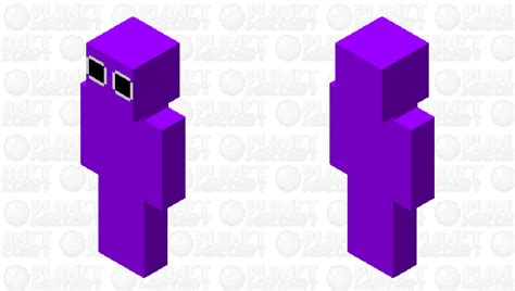 purple rainbow friends Minecraft Skin