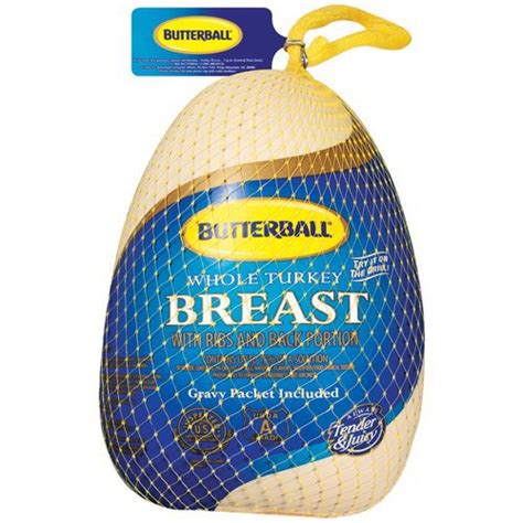 Butterball Frozen Whole Turkey Breast, 3 - 6 lbs - Shop Turkey at H-E-B