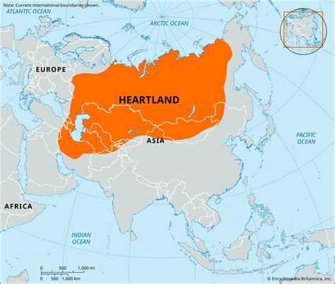 Heartland | Eurasia, Theory, Map, & History | Britannica