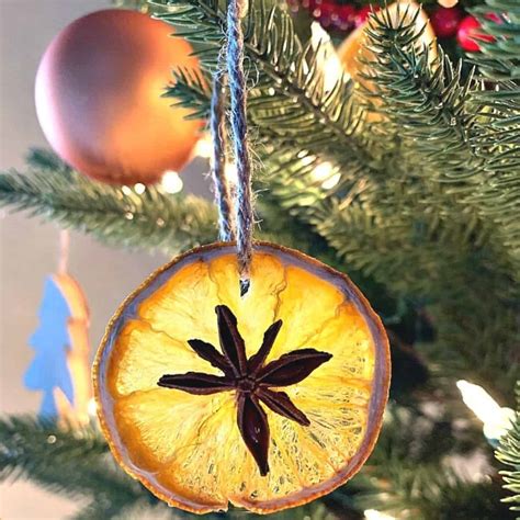 Easy DIY Dried Orange Slice Ornaments with Star Anise