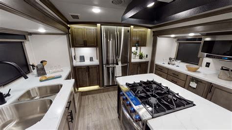 10 Epic Front Kitchen Fifth Wheel RVs [2024 Update] - Travels with Ted
