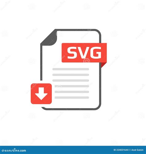 Download SVG File Format, Extension Icon Stock Illustration ...