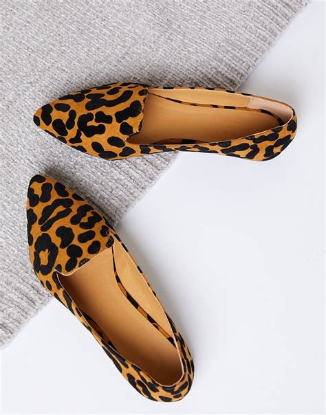 Leopard Pointed Toe Loafers | Pointed toe loafers, Leopard print shoes, Trendy womens shoes