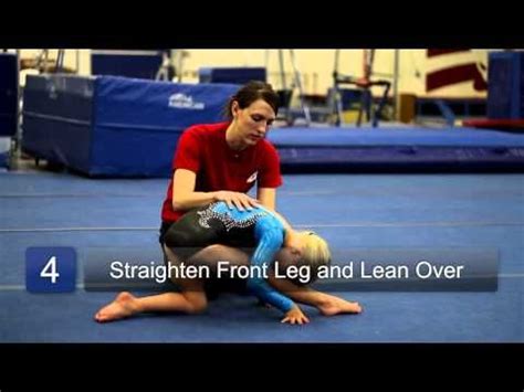 How to Do the Splits for Beginner Gymnasts : Beginning Gymnastics - YouTube | How to do splits ...