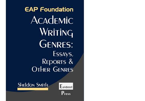 Academic Writing Genres (EAP Foundation) - PDF, ePUB, MOBI